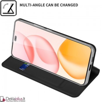 Dux Ducis Skin Pro dirbtinės odos dėklas - juodas (Huawei Honor 400 Pro) Dux Ducis Skin Pro dirbtinės odos dėklas - juodas (Huawei Honor 400 Pro)